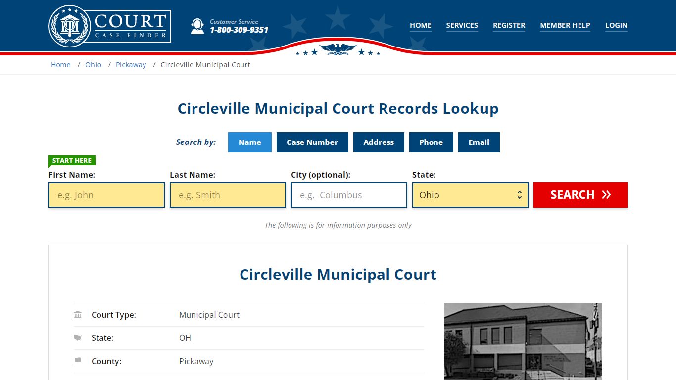Circleville Municipal Court Records | Circleville, Pickaway County, OH ...